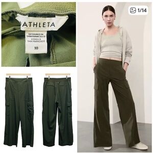 Athleta Brooklyn Heights cargo pants 10